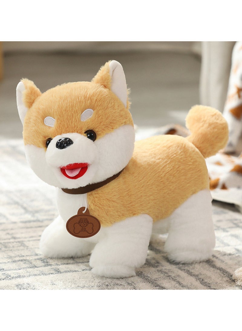 25 CM Cute Simulation Dog Plush Toy Soft Stuffed Animal Doll For Girls And Boys All Ages Gift（Style 2） - Image 3